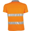Qualitex Jól láthatósági Ing, 75% poliészter, 25% viszkóz, 175 g/m²