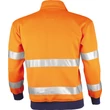 Qualitex Jól láthatósági Pulóver, 75% poliészter, 25% viszkóz, 300 g/m²