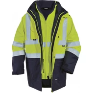 TRIUSO High Visibity Dzseki Parka 5 in 1