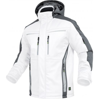 TRIUSO Flex-Line, Softshell kabát fehér/szürke FLEXI24