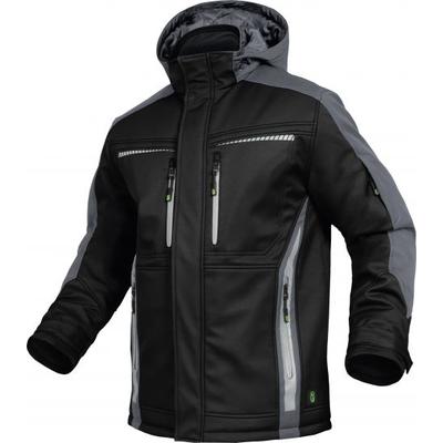 TRIUSO Flex-Line, Softshell kabát fekete/szürke FLEXI25
