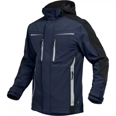 TRIUSO Flex-Line, Softshell kabát tengerészkék/fekete FLEXS30